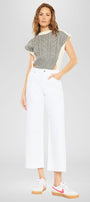 Dianella High Rise Crop Wide Leg Jeans - Official Kancan USA