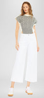 Dianella High Rise Crop Wide Leg Jeans - Official Kancan USA