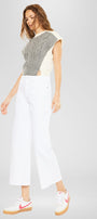 Dianella High Rise Crop Wide Leg Jeans - Official Kancan USA