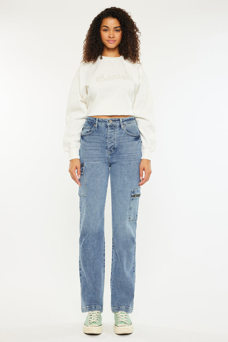 Lenny 90's Straight Leg Jeans - Official Kancan USA