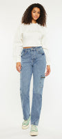 Lenny 90's Straight Leg Jeans - Official Kancan USA