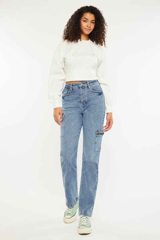 Lenny 90's Straight Leg Jeans - Official Kancan USA