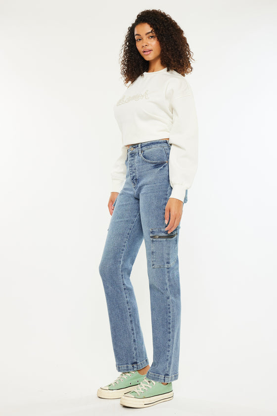 Lenny 90's Straight Leg Jeans - Official Kancan USA