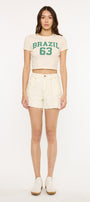 Cassie High Rise Carpenter Shorts - Official Kancan USA