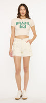 Cassie High Rise Carpenter Shorts - Official Kancan USA