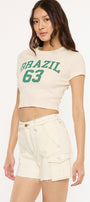 Cassie High Rise Carpenter Shorts - Official Kancan USA