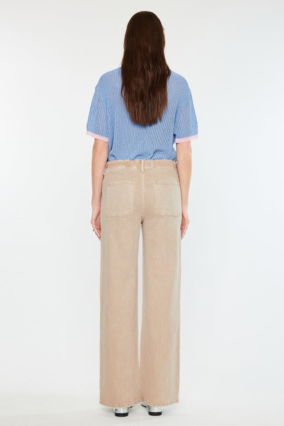 Margot High Rise Wide Leg Jeans - Official Kancan USA