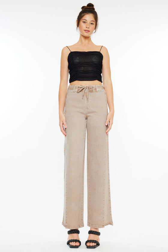 Margot High Rise Wide Leg Jeans - Official Kancan USA