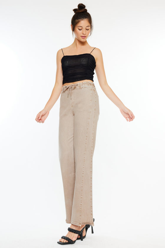 Margot High Rise Wide Leg Jeans - Official Kancan USA