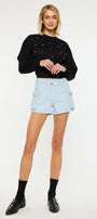 Vi High Rise Cargo Short - Official Kancan USA
