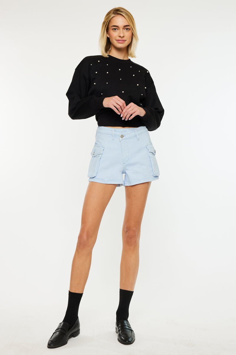 Vi High Rise Cargo Short - Official Kancan USA