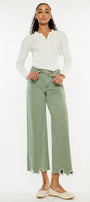 Savie Cropped Wide Leg Jeans - Official Kancan USA