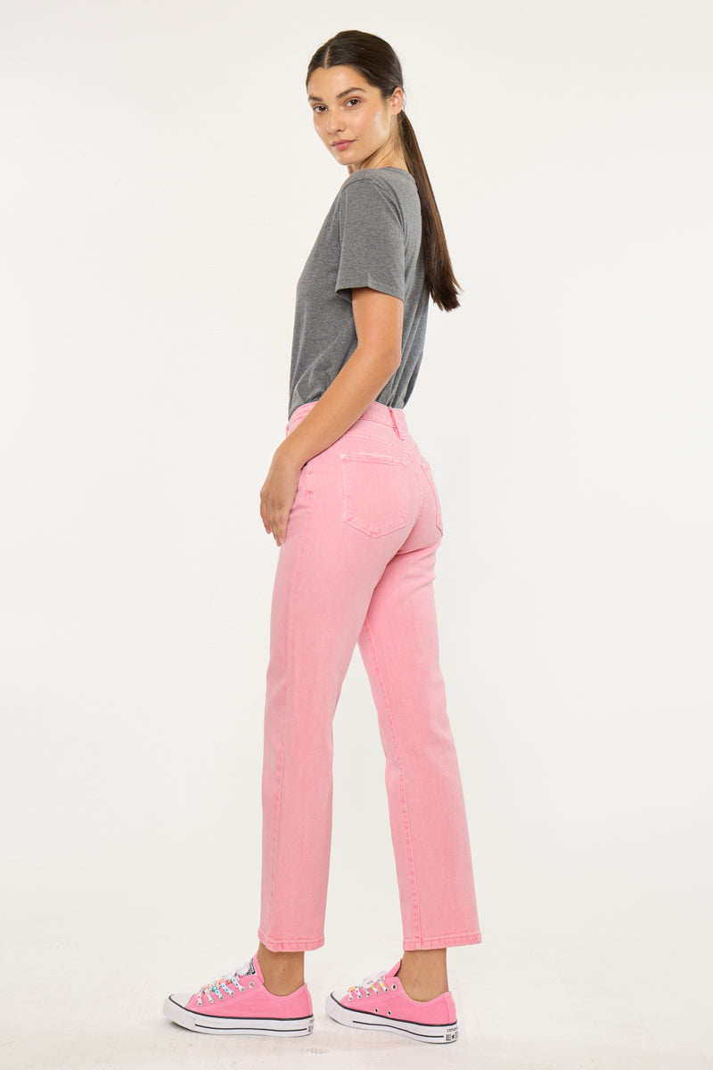 Hannah Mid Rise Straight Jeans - Official Kancan USA