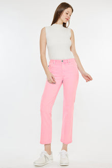  Hannah Mid Rise Straight Jeans