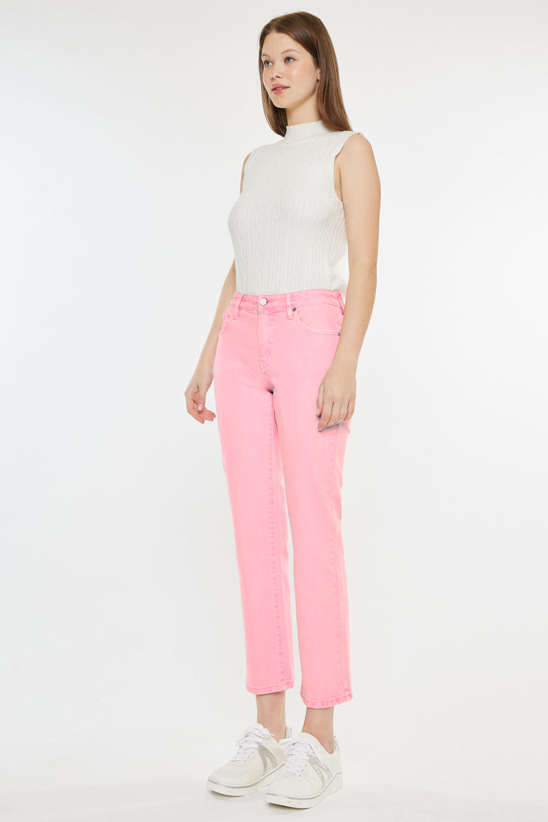 Hannah Mid Rise Straight Jeans - Official Kancan USA