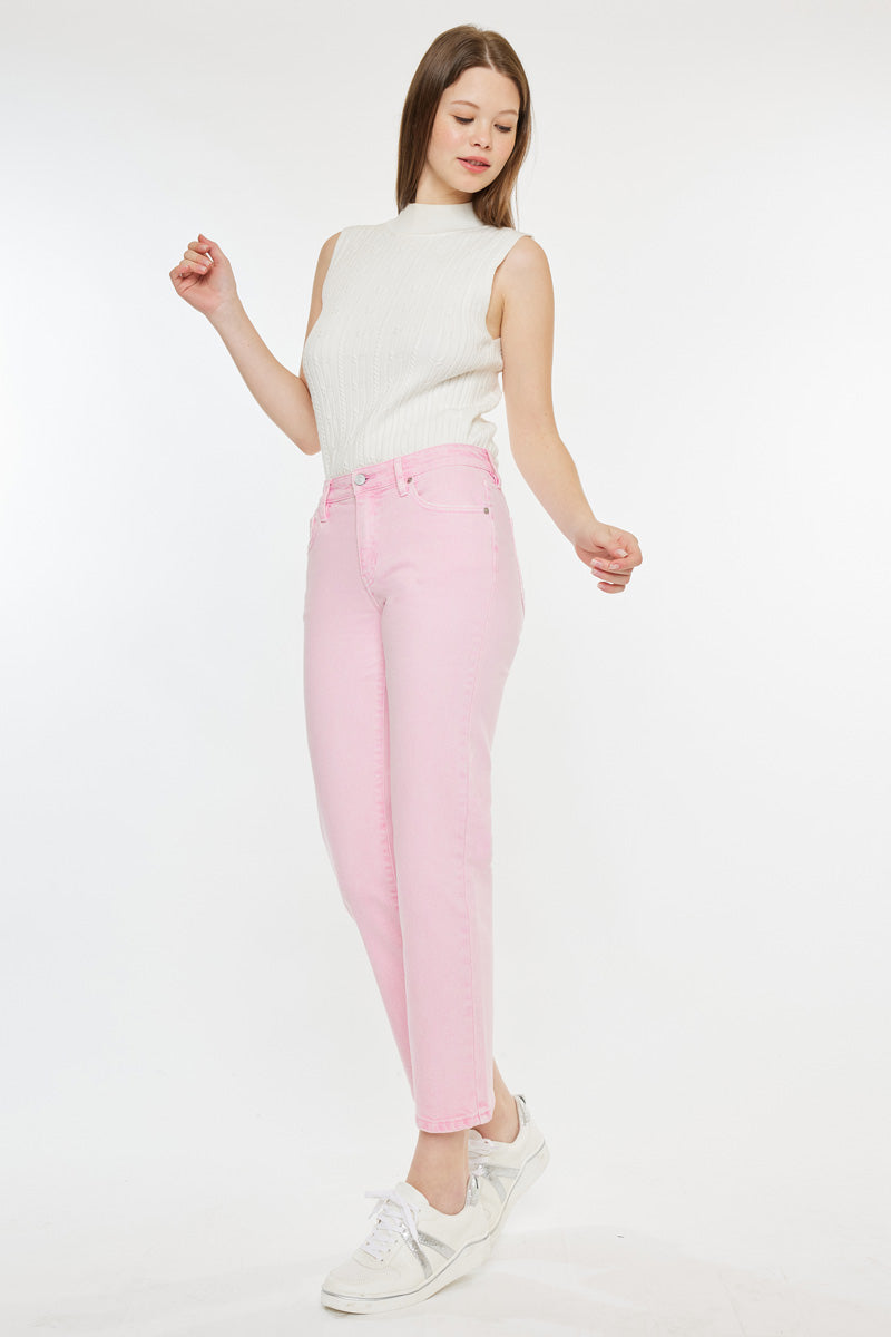 Hannah Mid Rise Straight Jeans - Official Kancan USA