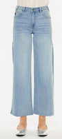 Haiden High Rise Ankle Wide Leg Jeans - Official Kancan USA