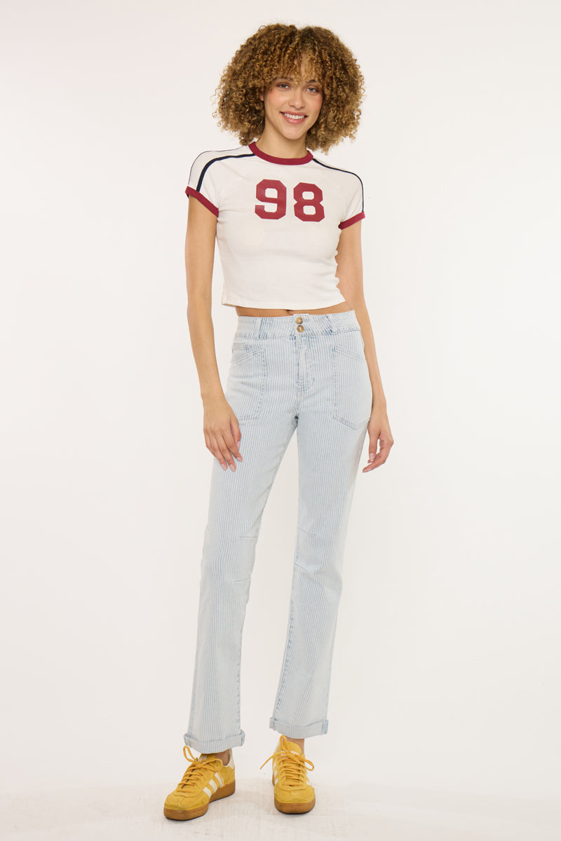 Genevie High Rise Straight - Official Kancan USA