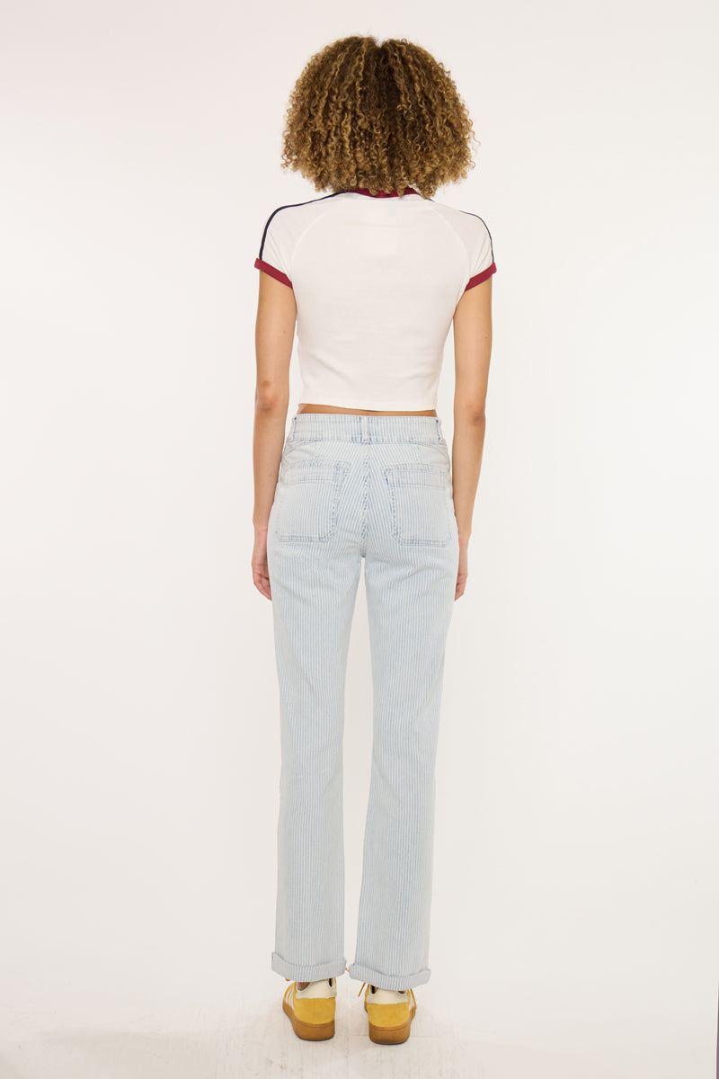 Genevie High Rise Straight - Official Kancan USA
