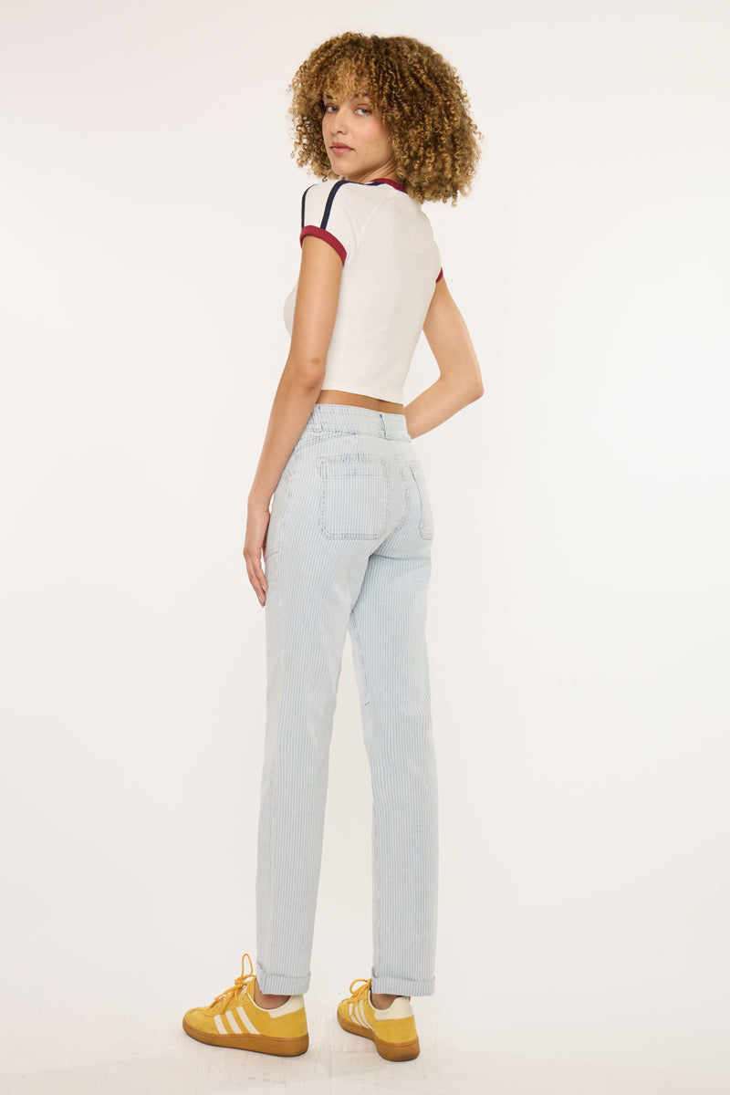 Genevie High Rise Straight - Official Kancan USA