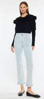 Genevie High Rise Straight Jeans - Official Kancan USA