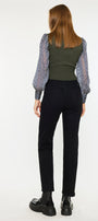 Isa High Rise Straight Leg Jeans - Official Kancan USA