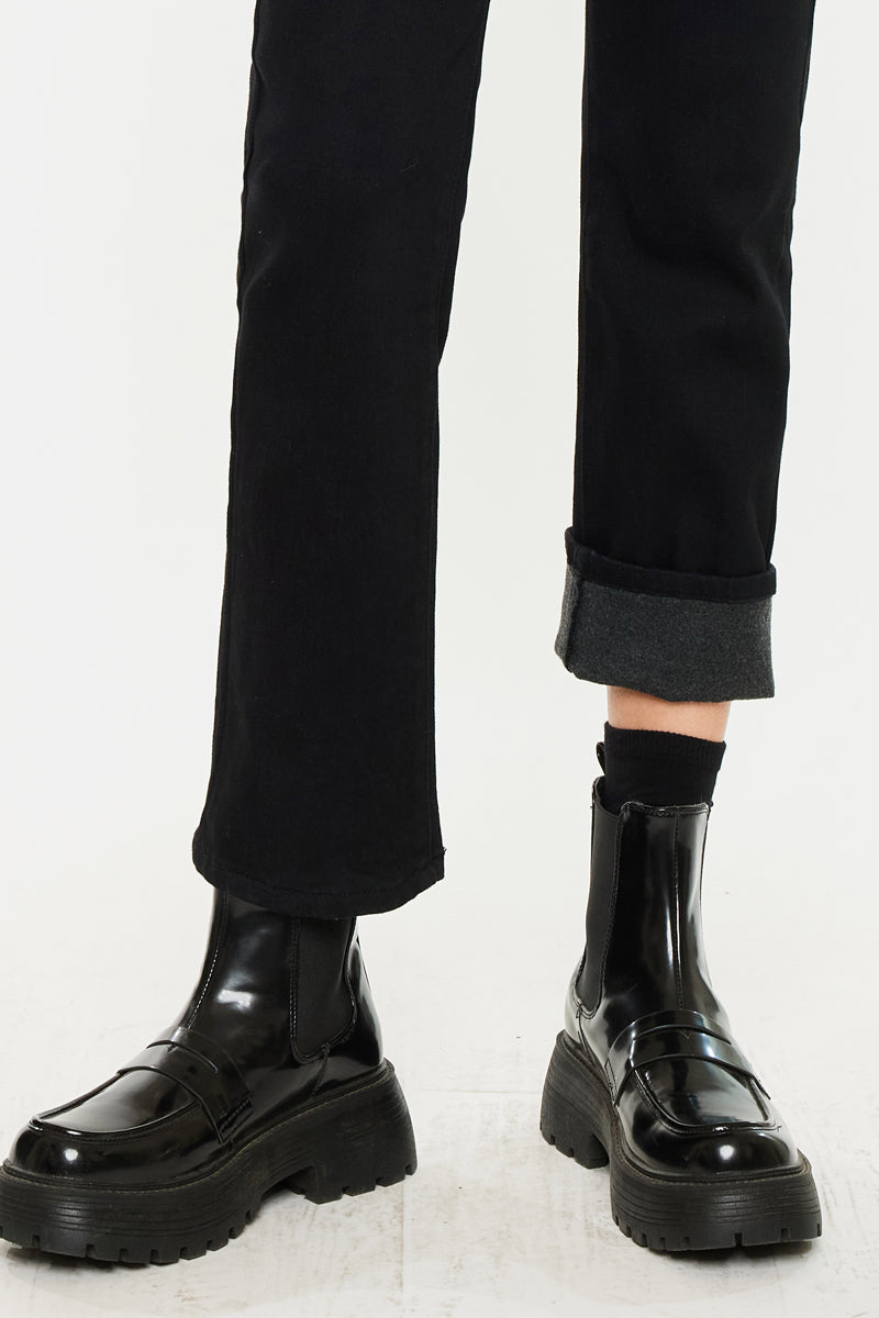 Isa High Rise Straight Leg Jeans - Official Kancan USA