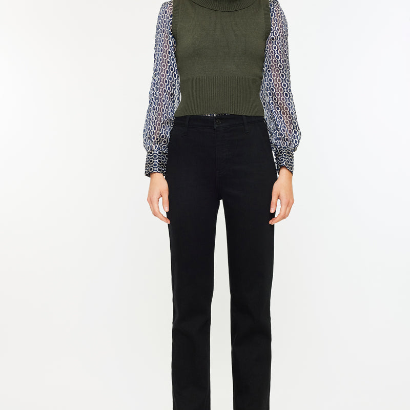 Isa High Rise Straight Leg Jeans - Official Kancan USA