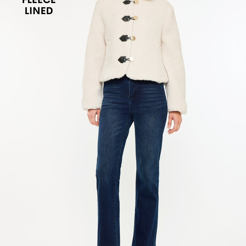 Felicity High Rise Slim Straight Leg Jeans - Official Kancan USA