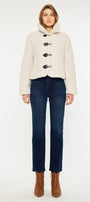 Felicity High Rise Slim Straight Leg Jeans - Official Kancan USA
