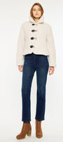 Felicity High Rise Slim Straight Leg Jeans - Official Kancan USA