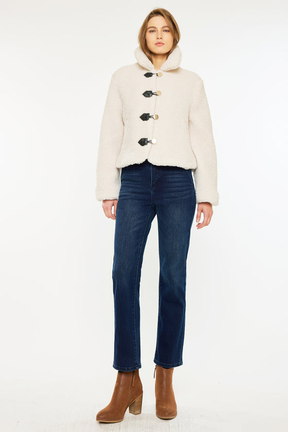 Felicity High Rise Slim Straight Leg Jeans
