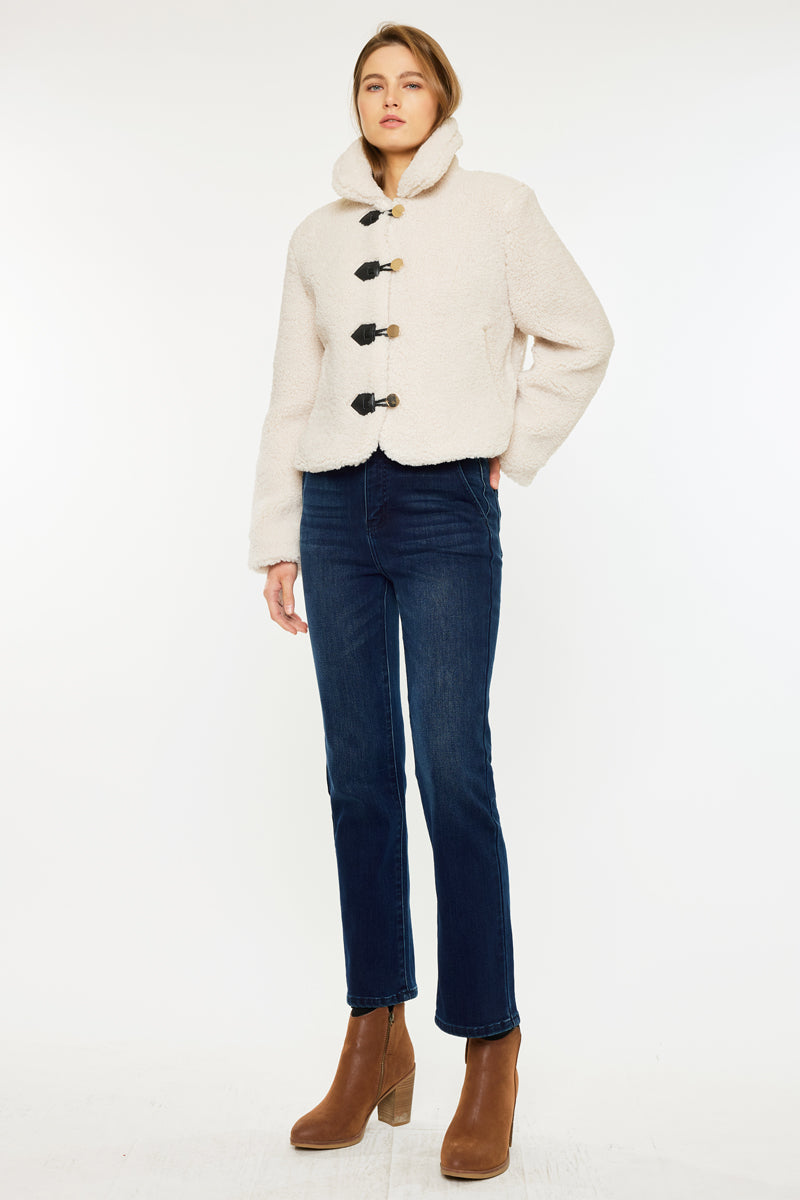 Felicity High Rise Slim Straight Leg Jeans - Official Kancan USA