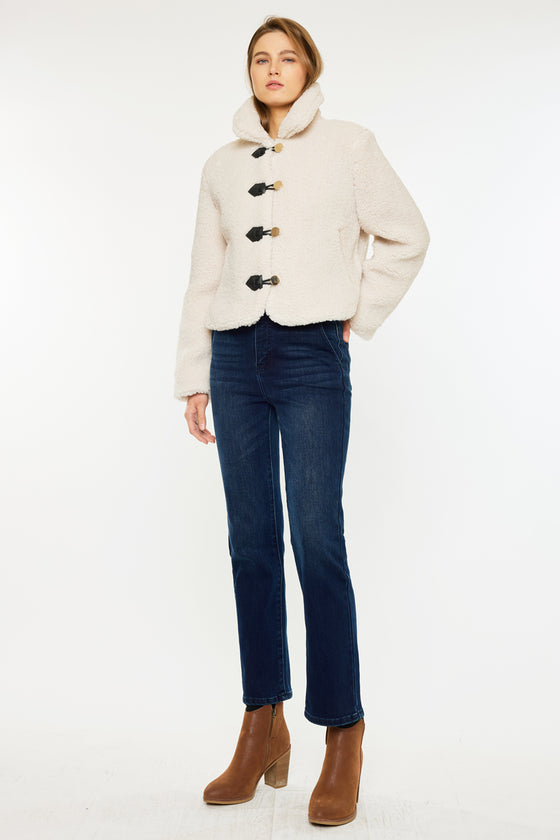 Felicity High Rise Slim Straight Leg Jeans