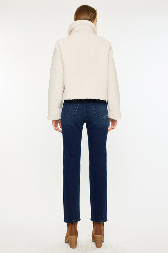 Felicity High Rise Slim Straight Leg Jeans