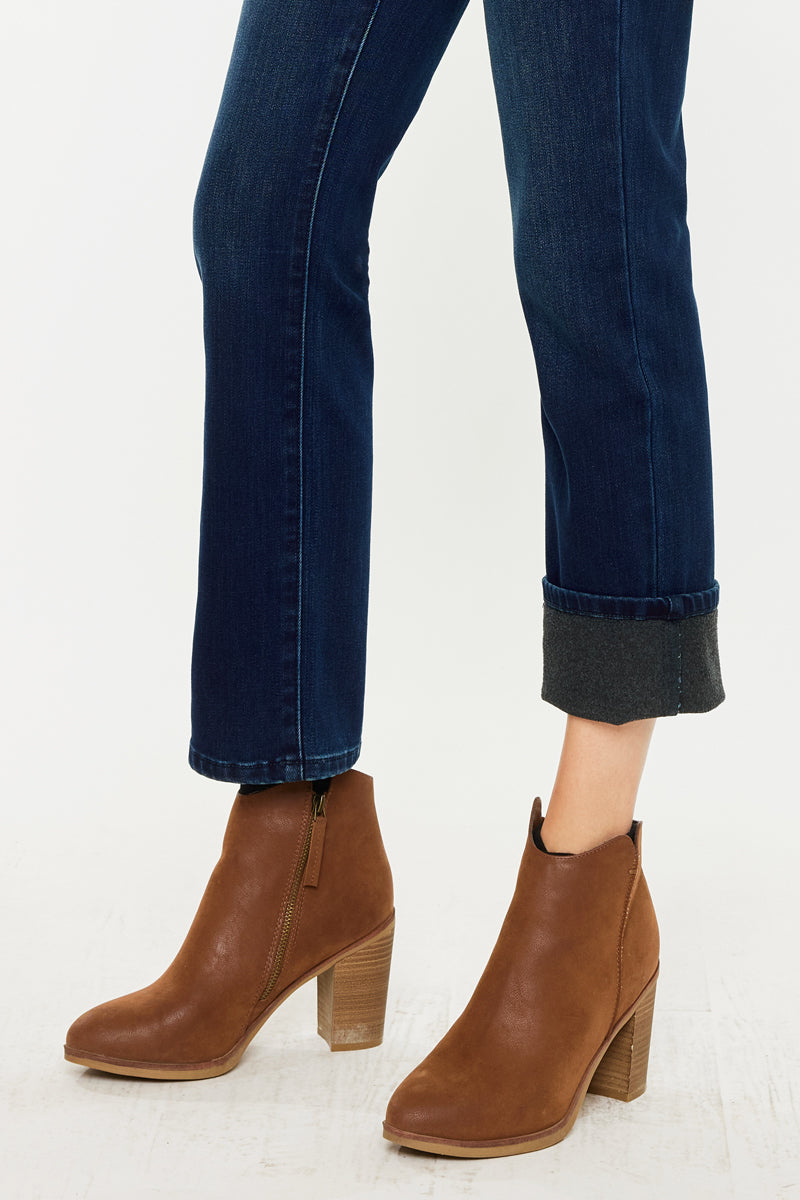 Felicity High Rise Slim Straight Leg Jeans - Official Kancan USA