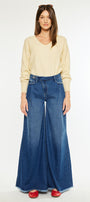 Marley High Rise Super Wide Leg Jeans - Official Kancan USA