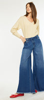 Marley High Rise Super Wide Leg Jeans - Official Kancan USA