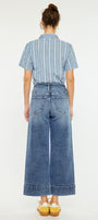 Nessa High Rise Crop Wide Leg Jeans - Official Kancan USA
