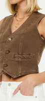 Vanya V-neck vest - Official Kancan USA