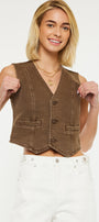 Vanya V-neck vest - Official Kancan USA