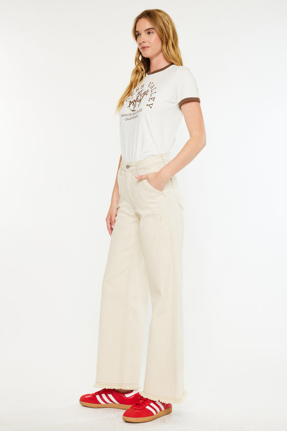 Grace High Rise Wide Jeans