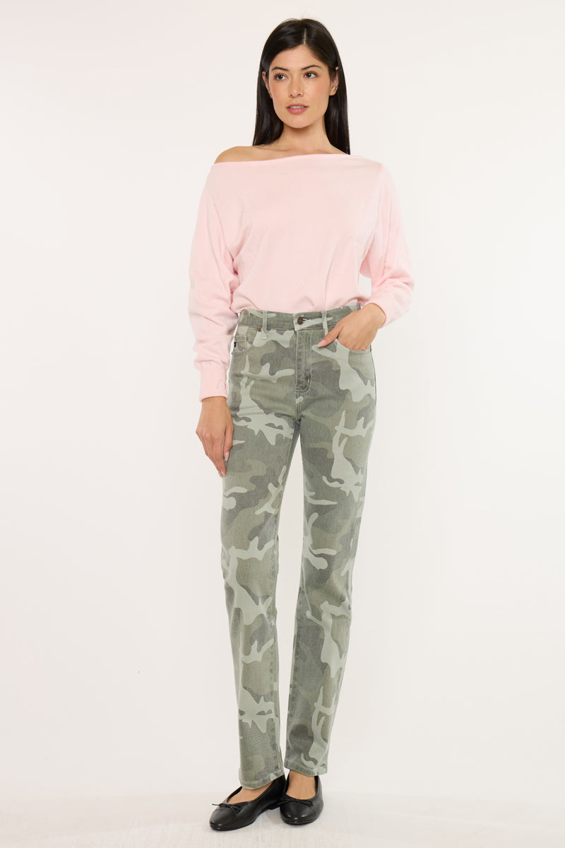 High Rise Straight Jeans - Official Kancan USA