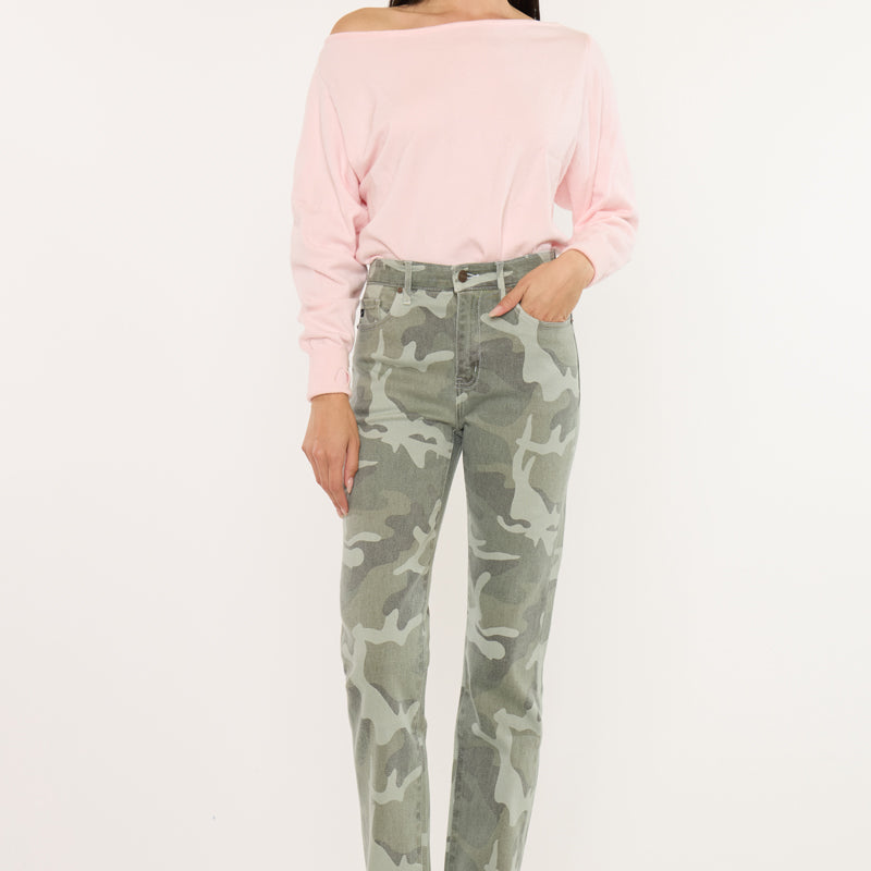 High Rise Straight Jeans - Official Kancan USA