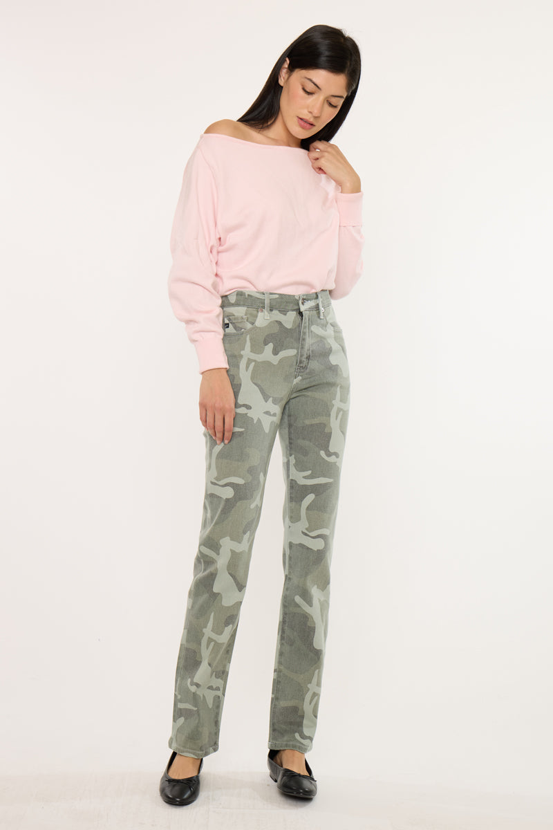 High Rise Straight Jeans - Official Kancan USA