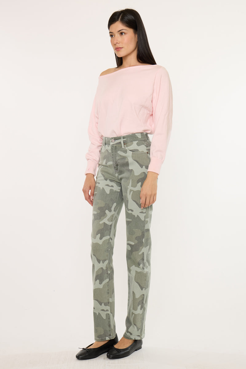 High Rise Straight Jeans - Official Kancan USA