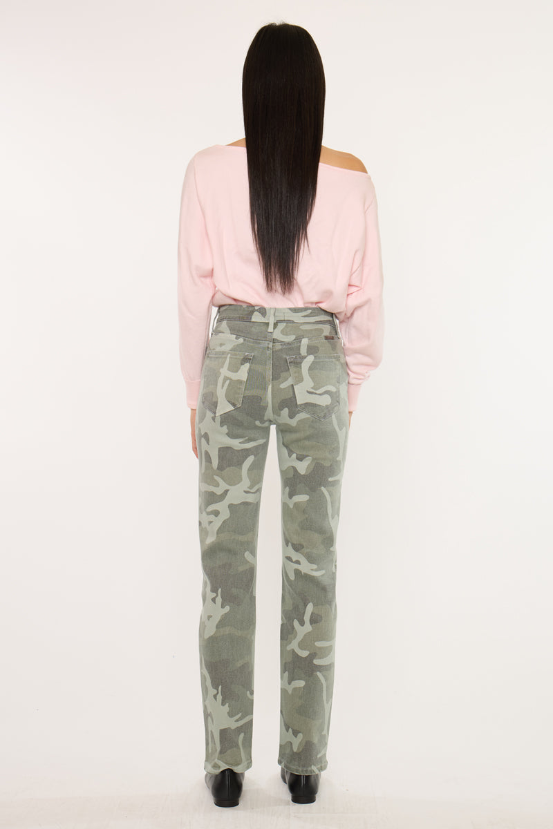 High Rise Straight Jeans - Official Kancan USA