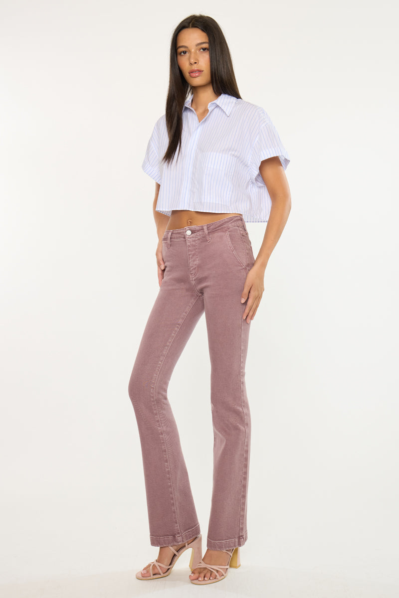 Max Mid Rise Trouser Bootcut Jeans - Official Kancan USA