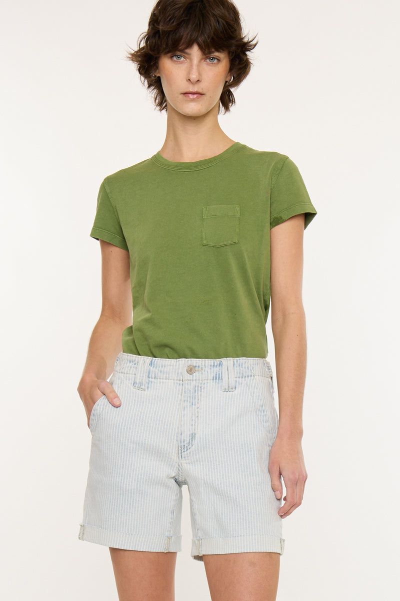 Stella High Rise Bermuda Shorts - Official Kancan USA