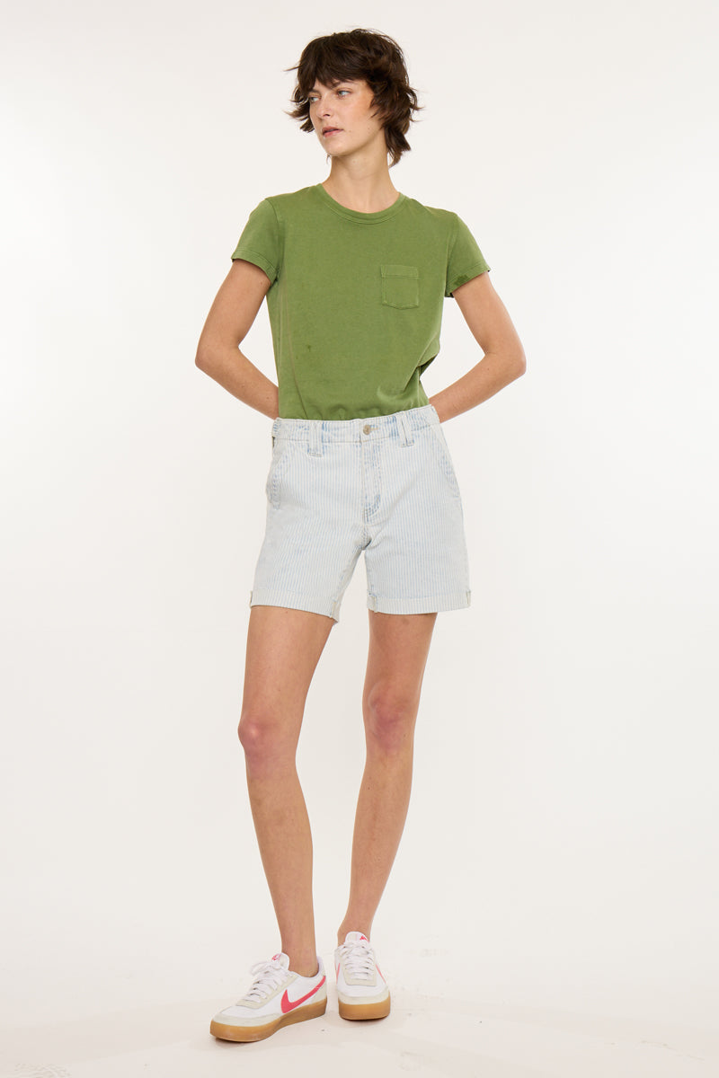 Stella High Rise Bermuda Shorts - Official Kancan USA